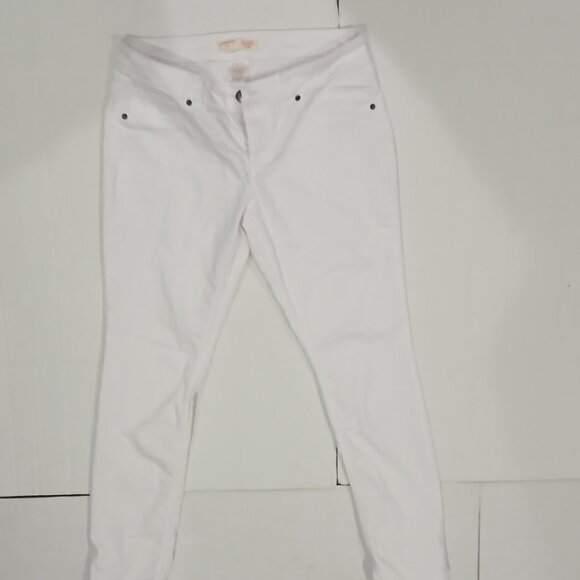 No Boundaries white skinny Pants stretch lightweight Jeans size 13. - Picture 8 of 11